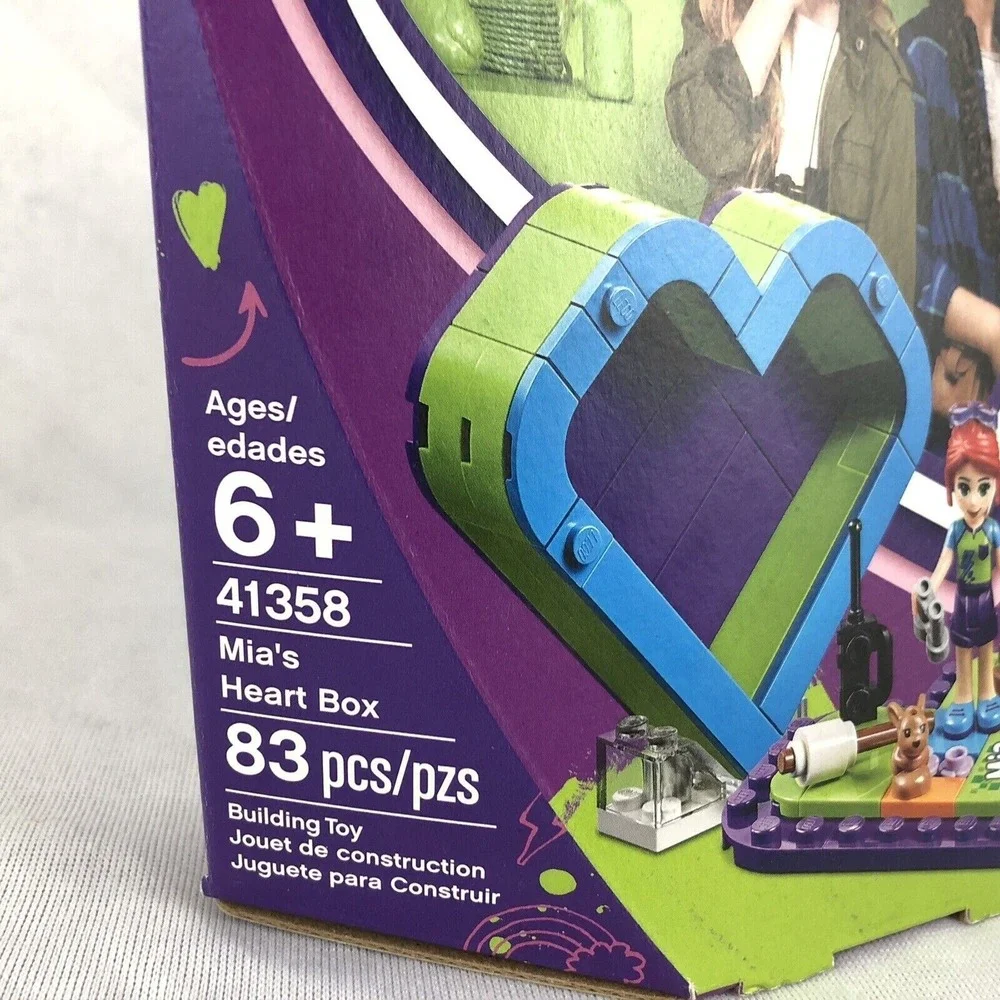 Lego Friends 41358‎ Mia's Heart Box New Sealed 84 Pieces Building Set Ages 6+